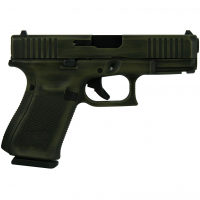 GLOCK 19 Gen 5 9mm 4.02in 3x15rd Custom Distressed Bazooka Green Pistol (PA195S203 MODBGD)