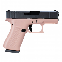 GLOCK 43X MOS Peach Fuzz 9mm 3.41in 10rd Pink/Black Pistol (PX4350201FRMOSPF)