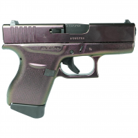 GLOCK 43 Custom 9mm Luger 3.41in 6rd Shimmering Razorback Semi-Automatic Pistol (UI4350201 MODRB)