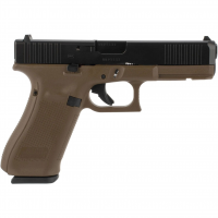 GLOCK 17 Gen 5 9mm 4.49in 3x10rd FS FDE Semi-Automatic Pistols (PA175S201DE)