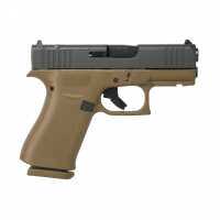 GLOCK G43X MOS 9mm 3.39in 10rd FDE Front Rail Semi-Automatic Pistol (UX4350201FRMOSDE)