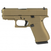 GLOCK 43X 9mm Luger 3.41in 10rd Burnt Bronze Semi-Automatic Pistol (UX4350204FRN-BB)