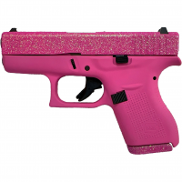 GLOCK 42 380 ACP 3.25in 2x6rd Pixie Glitter Gunz Semi-Auto Pistol (UI4250201PIX)