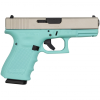 GLOCK 42 380 ACP 3.25in 2x6rd Robin Egg Blue Satin Semi-Auto Pistol (UI4250201RESA)