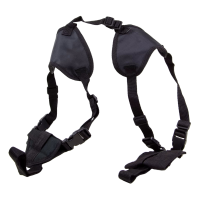 BULLDOG CASES Deluxe Shoulder Harness w/ Holster And Ammo Pouch (WSHD 31)