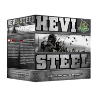 HEVISHOT Hevi-Steel 12 Gauge 3.5in #4 Shot 25rd Box Shot Shell Ammo (65004)