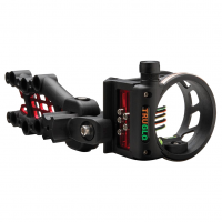 TRUGLO Carbon Hybrid 0.019 5 Pin Ambidextrous Black Bow Sight with Rheostat Light (TG7415B)