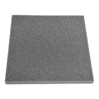 MTM Ammo Box Dark Gray 100rd Foam Liner (FL-1-42)