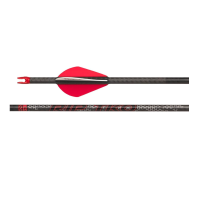 VICTORY ARCHERY RIP TKO Sport 350 Low Torque Fletched 6-Pack Arrow Shaft (RIPTKS-350FQ-6)