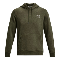 UNDER ARMOUR Men's E24 x Tuff Crowd Icon Marine OD Green/White Fleece Hoodie (1373880-391)