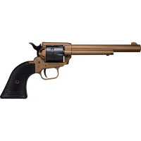 HERITAGE MANUFACTURING Rough Rider Steel .22LR 6.5in 6rd Burnt Bronze/Satin Black Revolver (SRR22A6)