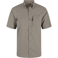 DRAKE Men's 8-Shot Flyweight Vintage Khaki Short Sleeve Shirt (AD9500-VKH)