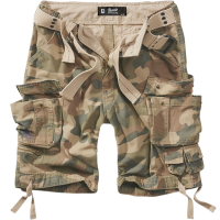 BRANDIT INDIVIDUAL WEAR Men's Relaxed Cargo Light Woodland Shorts (2001-15107)