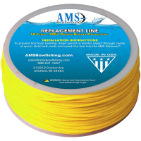 AMS BOWFISHING 50 yds 200# Yellow Line (L20-50-YEL)