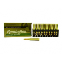 REMINGTON Premier Match 308 Win. 168 Grain BTHP Ammo, 20 Round Box (RM308W7)