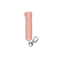 SABRE Mighty Discreet Soft Pink Pepper Spray with Snap Clip Keychain (MD-SP-02)