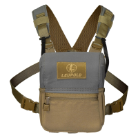 LEUPOLD Enclosed Non-Magnetic Tan/Gray Binocular Harness (185627)