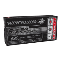 WINCHESTER AMMO Super Suppressed 400 Legend Open Tip 300Gr 20rd Box Rifle Ammo (SUP400)