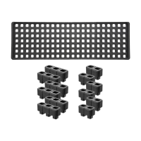 MAGPUL DAKA Grid For Pelican 1720 Protector And Eylar 44in Cases Polypropylene Black Organizer (MAG1323BLK)