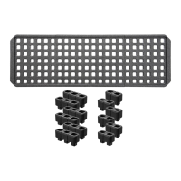 MAGPUL DAKA Grid For Plano All Weather 2 42in And Rustrictor Cases Polypropylene Black Organizer (MAG1328BLK)