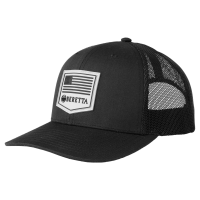 BERETTA Men's PM Jet Black Trucker Hat (BC046T16750999)