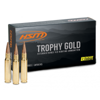 HSM Trophy Gold 270 WSM 130Gr Berger Hunting VLD Match 20Rd/Box Rifle Ammo (270WSM130VLD)