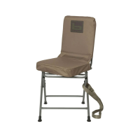 BANDED Tall Marsh Brown Swivel Blind Chair (B08711)