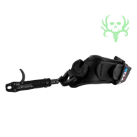 T.R.U. BALL ARCHERY Bone Collector Assassin XT Buckle Strap Large Black Release (BCAB-BK-L)