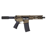DIAMONDBACK DB15 5.56x45mm NATO 7in 30rd Midnight Bronze Semi-Auto AR Pistol (DB1912K071)