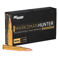 SIG SAUER Marksman Hunter 30-06 Sprg 165Gr Sierra GameKing Jacketed Hollow Point 20Rd/Box Rifle Ammo (E3006GK165-20)