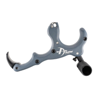 B3 ARCHERY Draw Closed Hook Blue Release Aid (DRAW-CHBL)