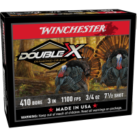 WINCHESTER AMMO Double X Diamond Grade 410Ga 3/4oz 3in #7.5  10rd Box Shotshells (STH4137)