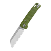 QSP Penguin Glyde Lock OD Green FRN Pocket Knife (QS130GL-B1)