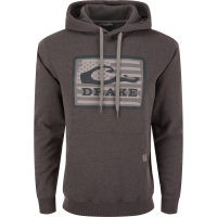 DRAKE Men's Drake Graphic Charcoal Heather Work Hoodie (DS9090-CHH)