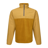 DRAKE Men's MST Quarter Zip Refuge Eqwader Field Khaki Jacket (DW7355-FDK)