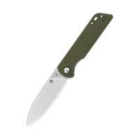 QSP Parrot V2 Liner Lock Green G10 Handle Pocket Knife (QS102-B-V2)