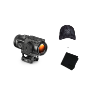 VORTEX Spitfire HD Gen II 5x Prism Scope AR-BDC4 Reticle with Logo Black Camo Hat and Microfiber Cleaning Cloth