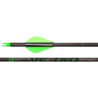 VICTORY ARCHERY VFORCE TKO Gamer Low Torque Fletched 8.1 GPI 6pk Arrows (VFTKG-400FB-6)