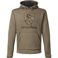 DRAKE Men's Non-Typical Mud Brown Silencer Hoodie with Scent Control (DNT2280-MDB)
