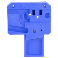 Midwest Industries Lower Receiver Block, Polymer Construction, Fits 223 Remington/556NATO Receivers, Blue MI-LRB