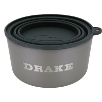 DRAKE Team Gun Dog Insulated Stainless Steel Crocodile Dog Bowl with Lid (GD0072-CCD)