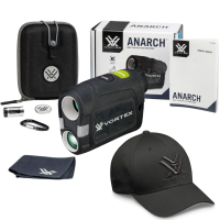 VORTEX Anarch Image Stablized Golf Laser Rangefinder with Men's Flexfit Cap