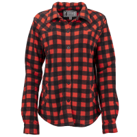 OUTBACK TRADING Women's Fleece Red Big Shirt (4267-RED)