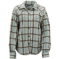 OUTBACK TRADING Women's Maine Fleece Sage Big Shirt (40292-SAG)