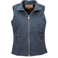 OUTBACK TRADING Womens Brisbane Navy Vest (29659-NVY)