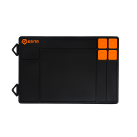 GRITR Magnetic Gun Cleaning Mat - Non-Slip PVC Work Mat for Handguns