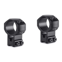 HAWKE 2-Piece 30mm Extra High Black Tactical Dovetail Rings Mounts (24108)