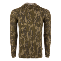 DRAKE Men's Hunter Creek Original Bottomland Long Sleeve Bamboo Hoodie (DS1636-024)