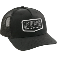LEUPOLD Riflescopes Trucker Black Hat (185998)