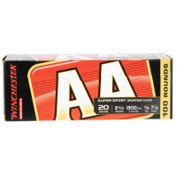 WINCHESTER AMMO AA Sporting Clays 20Ga 2.75in 100rd #7.5 AA Super Sport Shotshell Ammo (AASC207VP)